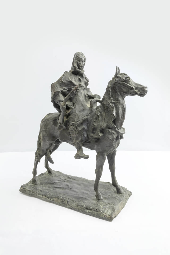 PAOLO TROUBETZKOY - 'Beduino a cavallo'