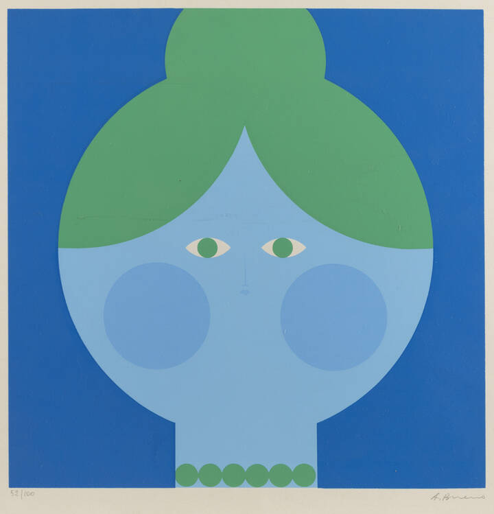 ANTONIO BUENO - 'Volto di donna'