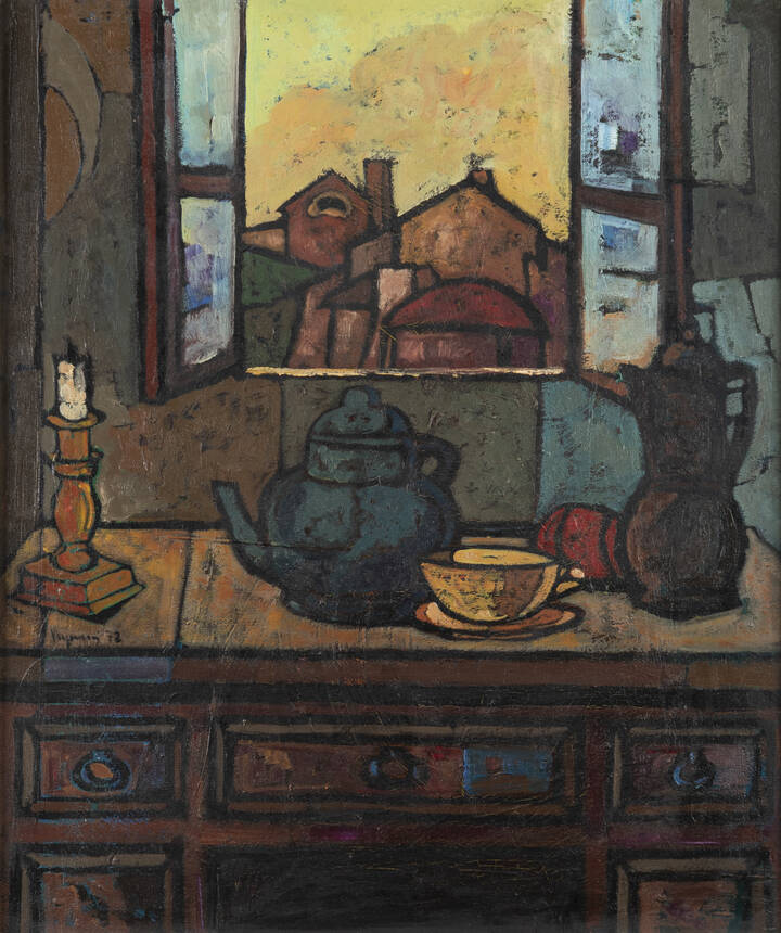 GIUSEPPE VIGNANI - 'Dalla finestra' 1972