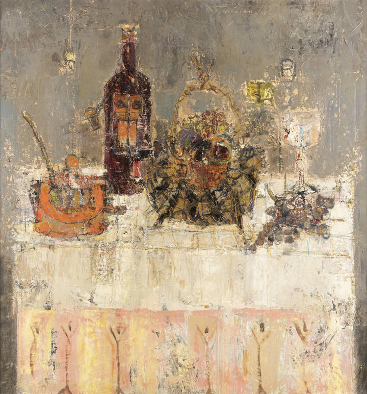 LUCIANO VERDIANI - 'Natura morta con il calice' 1963