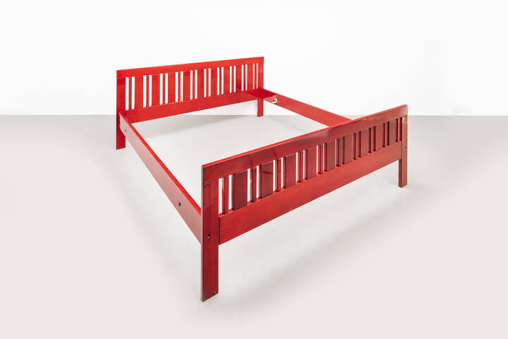 ETTORE SOTTSASS - Letto mod. Galassia