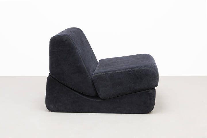 DE PAS, D'URBINO, LOMAZZI - Poltrona convertibile in chaise longue mod. Galeotta