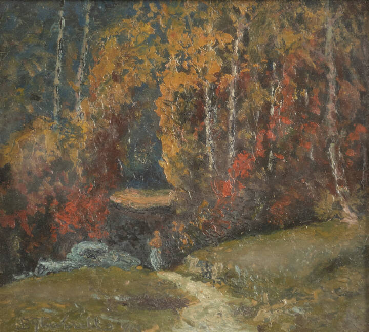 BENEDETTO GHIVARELLO - 'Sinfonia di rossi'