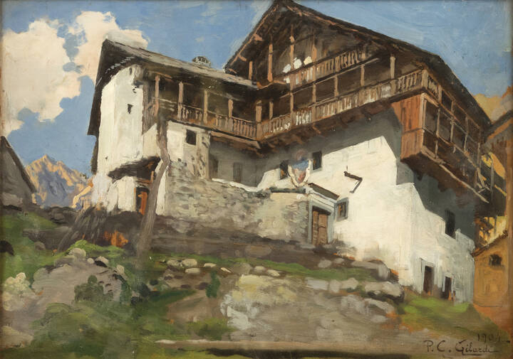 PIER CELESTINO GILARDI - 'Casa Galizia a Campertonio' 1904