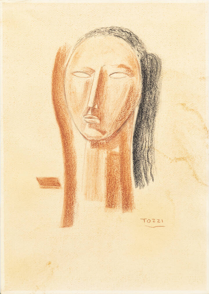 MARIO TOZZI - 'Testa' 1978