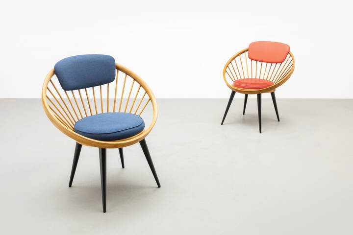 YNGVE EKSTROM - Poltroncina mod. Circle Chair