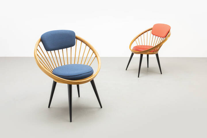 YNGVE EKSTROM - Poltroncina mod. Circle Chair