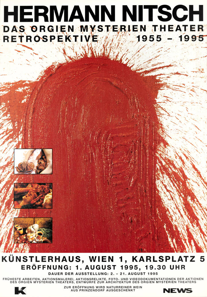 MANIFESTO - 'Hermann Nitsch das orgien mysterien theater retrospektive 1955-1995'