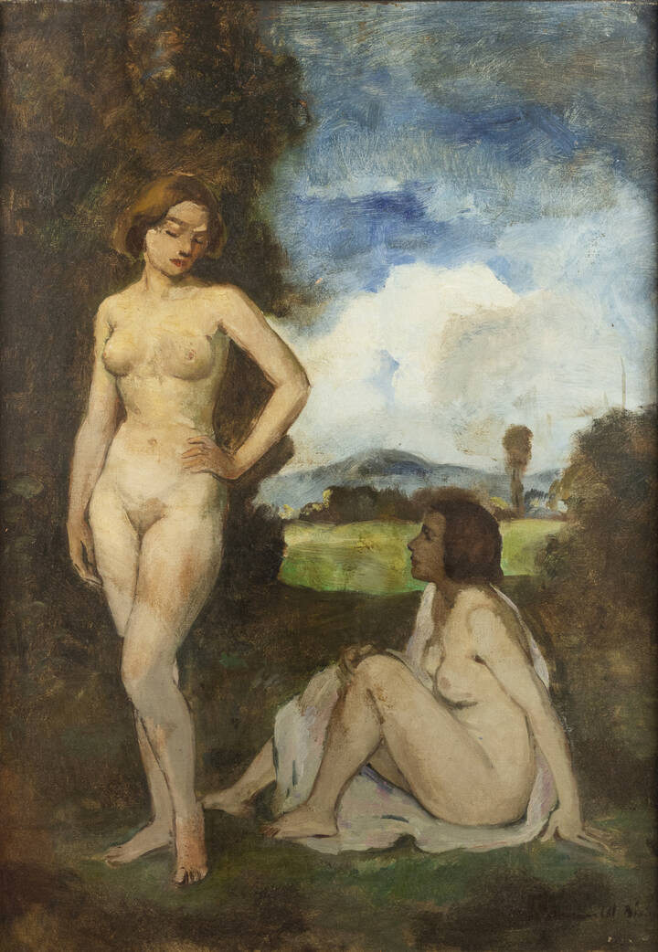 IVANYI- GRUNWALD BELA - 'Bagnanti'