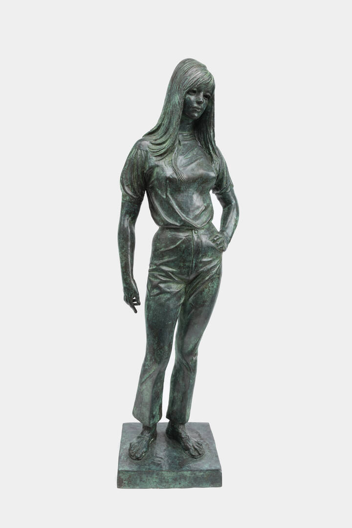 FRANCESCO MESSINA - 'Ragazza in blue jeans' 1967