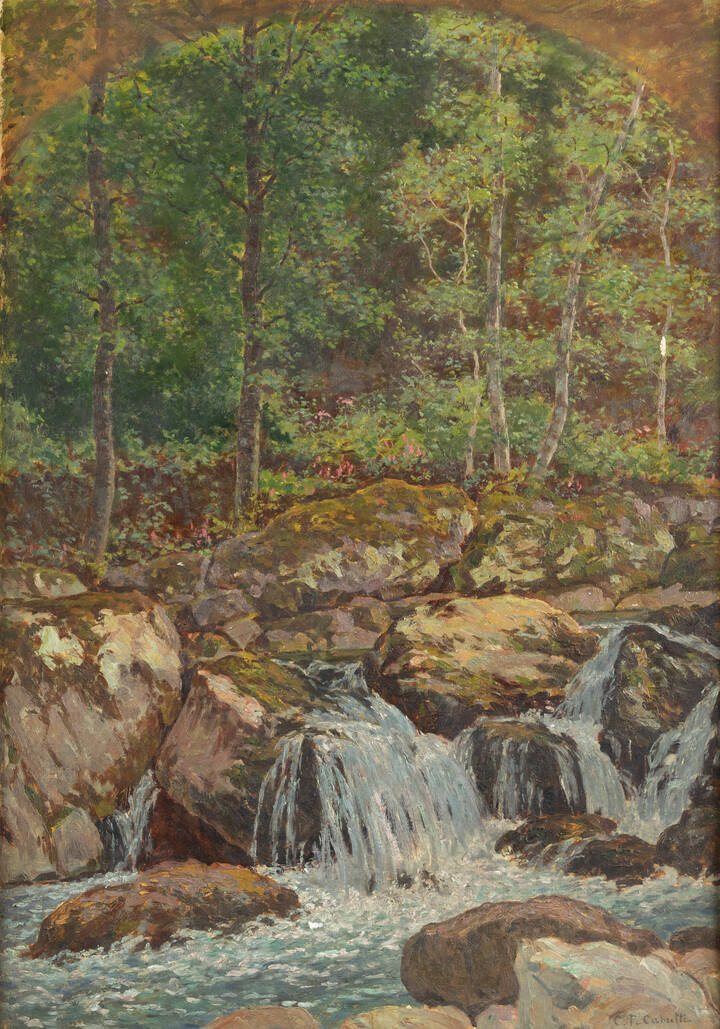 CAMILLO FILIPPO CABUTTI - 'Bosco'