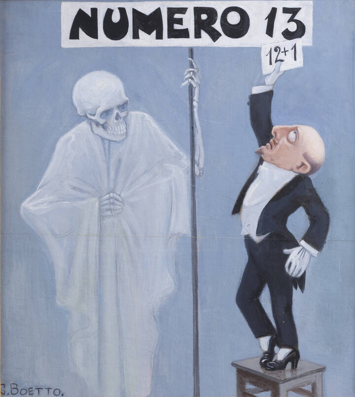 GIULIO BOETTO - 'Numero 13'