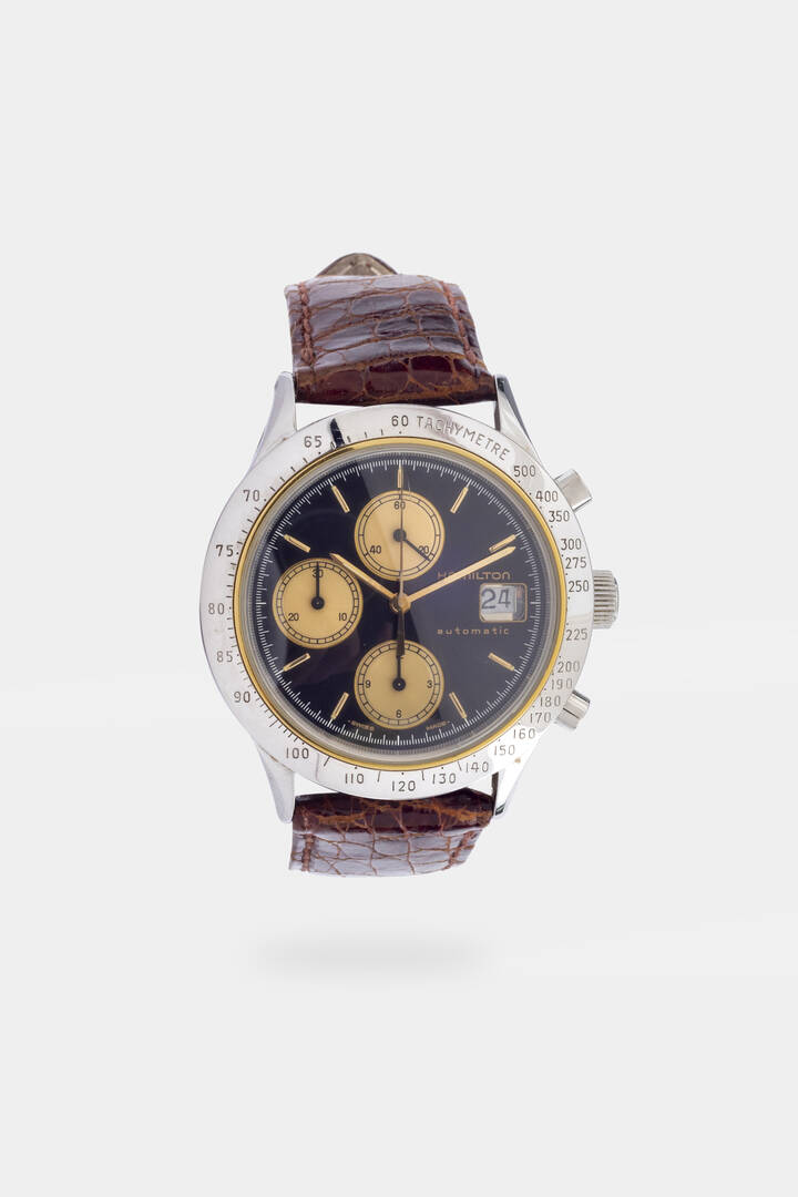 HAMILTON - Mod. 'Lancaster chronograph', ref.90650, anni '90