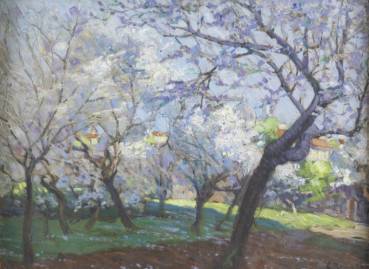 EDGARDO ROSSARO - 'Primavera a Firenze' MCMXIV