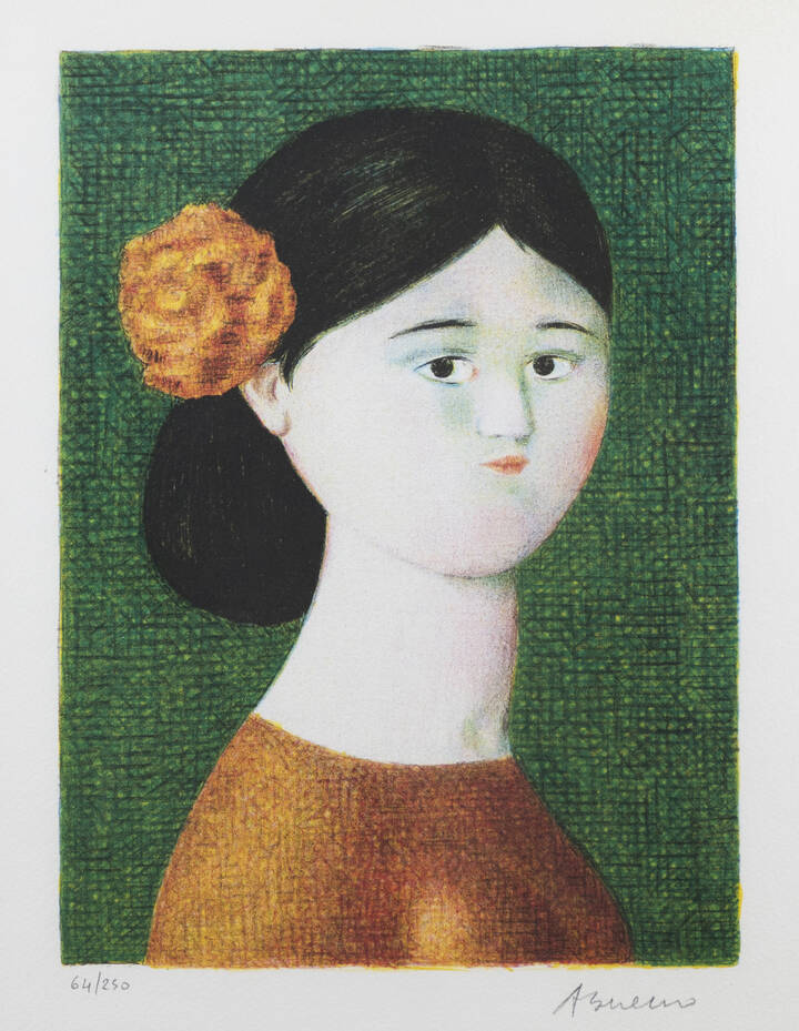 ANTONIO BUENO - 'Volto di donna'