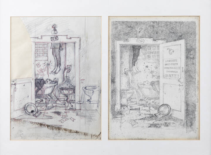 ITALO CREMONA - 'Servizi igienici'