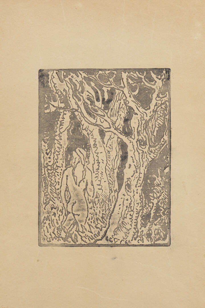 ITALO CREMONA - 'Nudino nel bosco' 1966