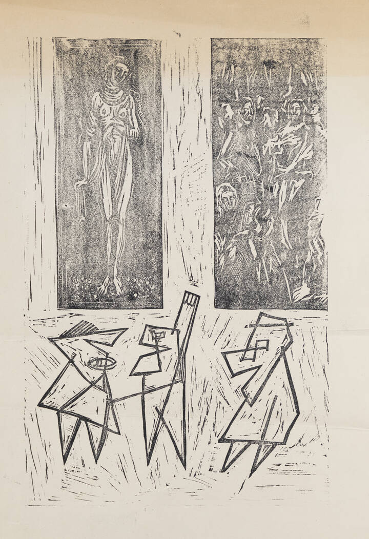 ITALO CREMONA - 'Cubismo' 1951