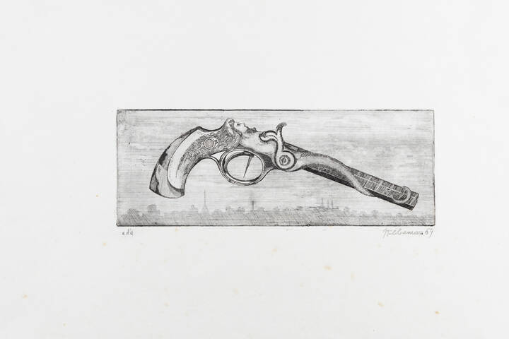 ITALO CREMONA - 'Pistola da duello' 1969