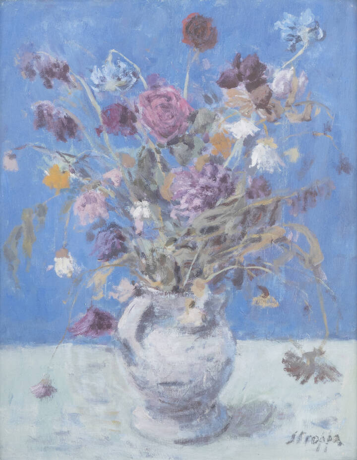 LEONARDO STROPPA - 'Vaso con fiori' 