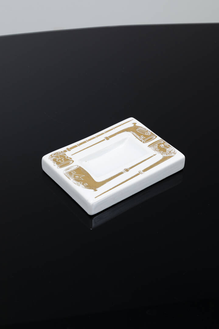 PIERO FORNASETTI - Posacenere della serie Pipe 