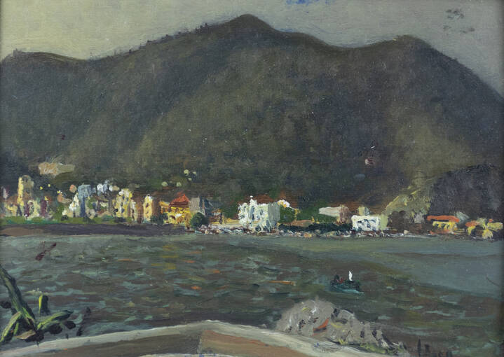 CESARE MAGGI - 'Paesaggio ligure'