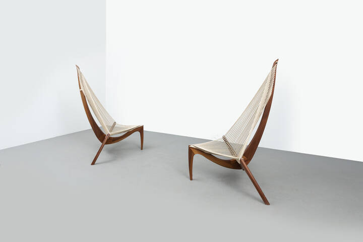 JORGEN HOVELSKOV - Coppia di poltrone mod. Arp
