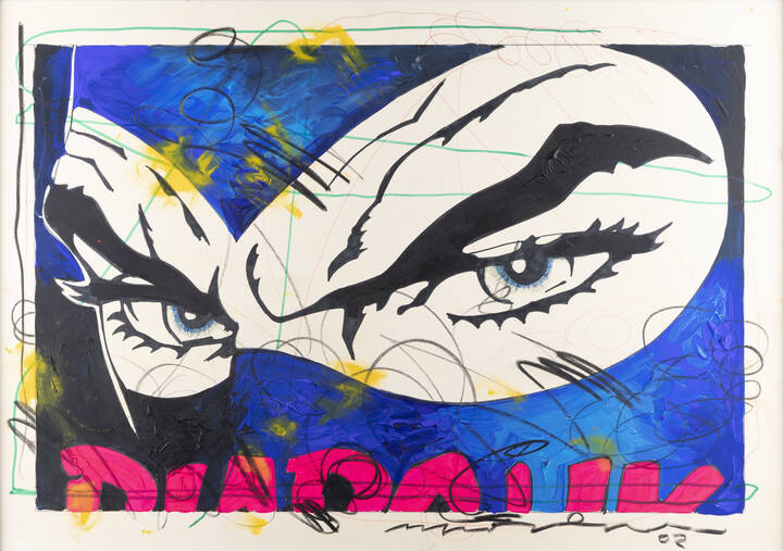 ENRICO MANERA - 'Lo sguardo di Diabolik' 2002