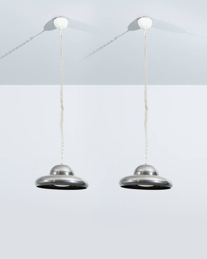 TOBIA SCARPA - Coppia di lampade mod. Fior di loto