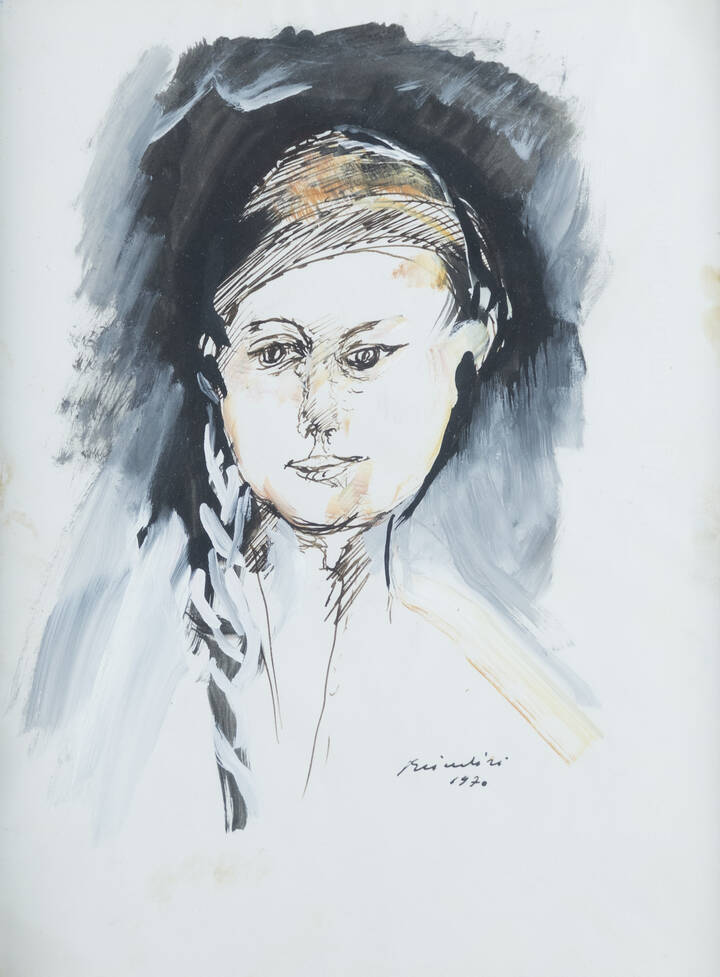 REMO BRINDISI - 'Ritratto di uomo' 