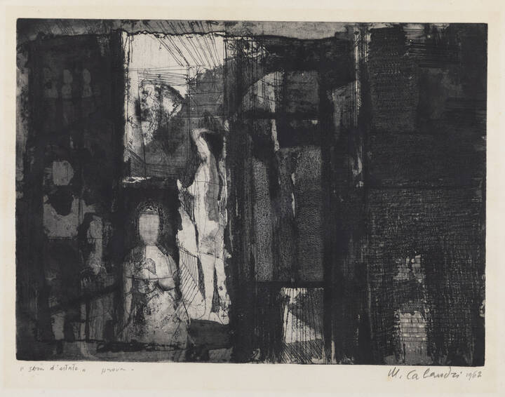 MARIO CALANDRI - 'Sera d'estate' 1962