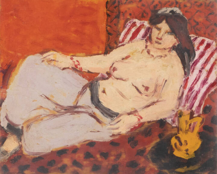 GIULIO DA MILANO - 'Pantaloni viola'