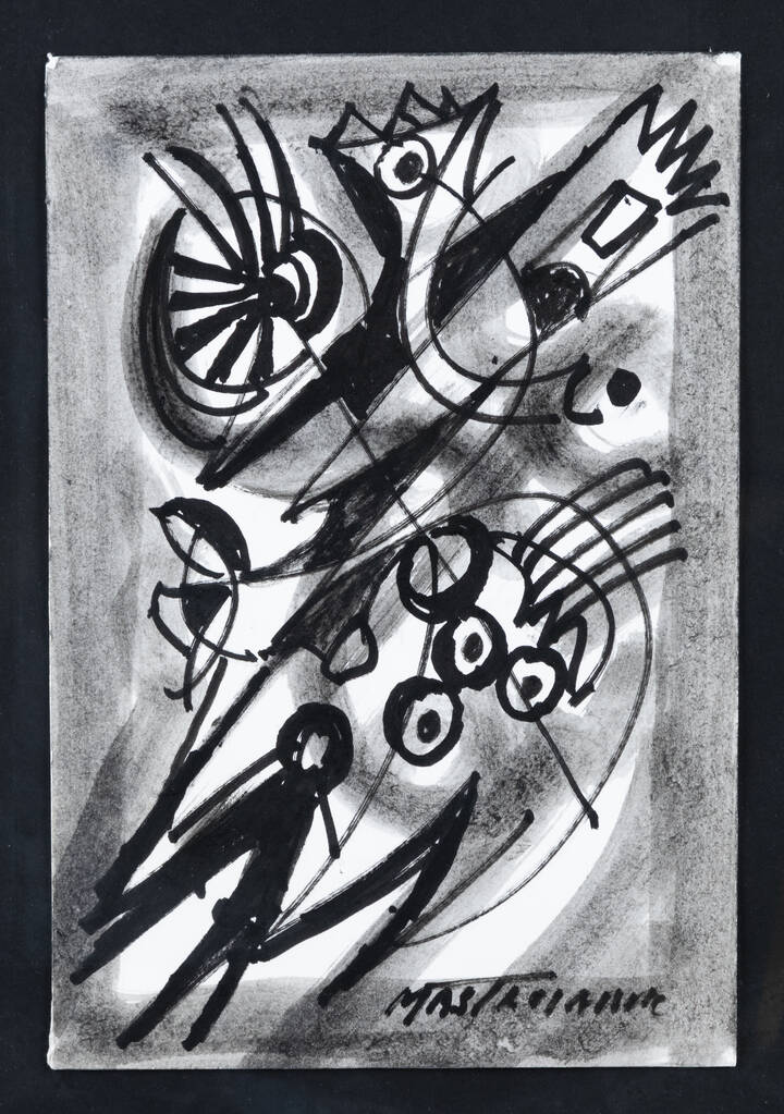 UMBERTO MASTROIANNI - 'L'uccello di fuoco' 1980-96