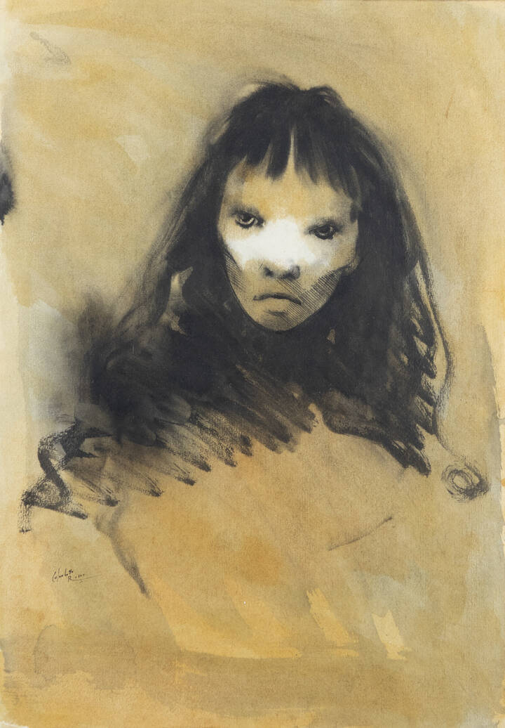 ENRICO COLOMBOTTO ROSSO - 'Volto'