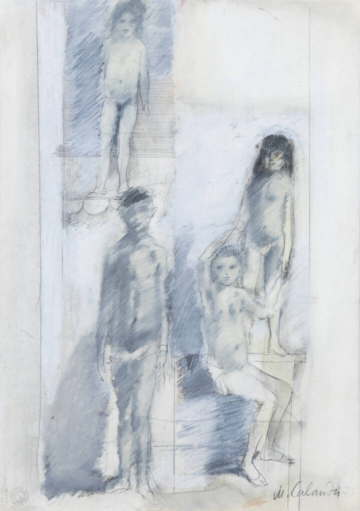 MARIO CALANDRI - 'Figure' 1975