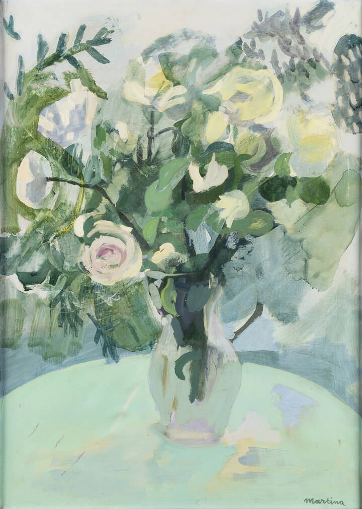 PIERO MARTINA - 'Vaso di fiori'