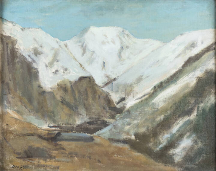 LEONARDO STROPPA - 'Paesaggio di montagna'