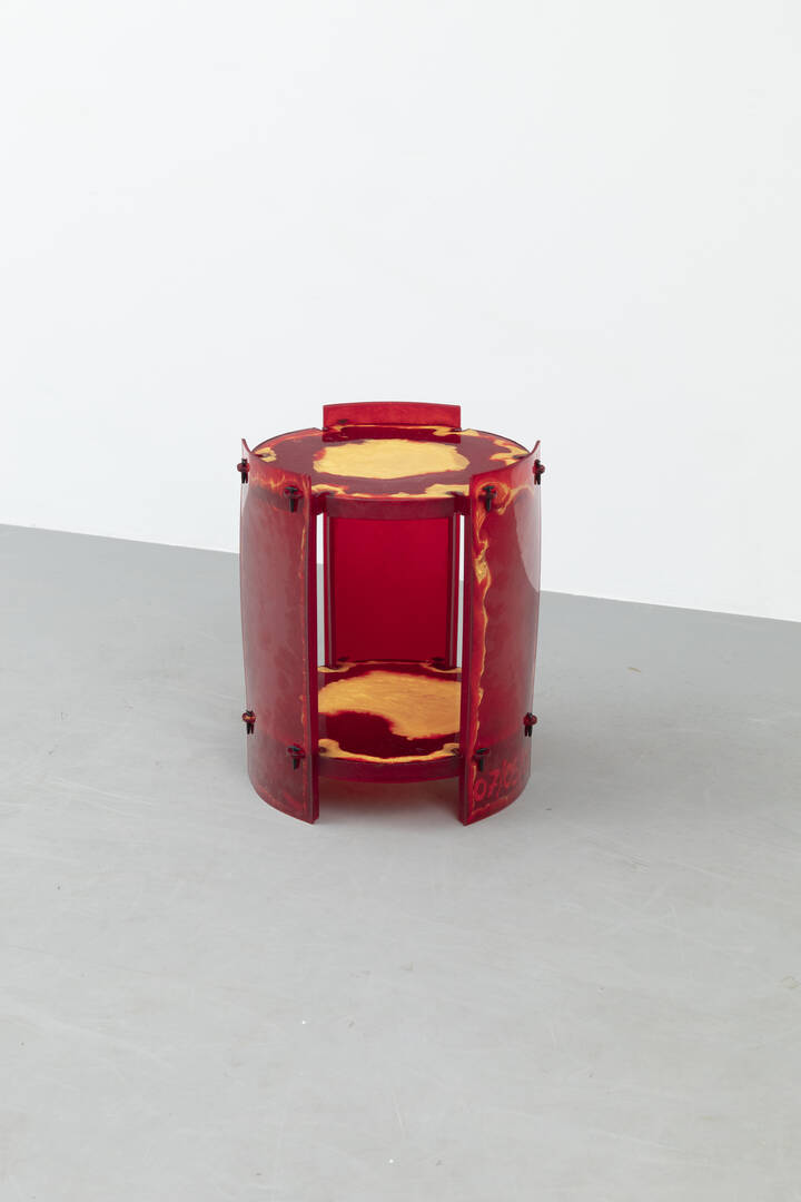 GAETANO PESCE - Tavolino mod. Nobidy's Round Stackable