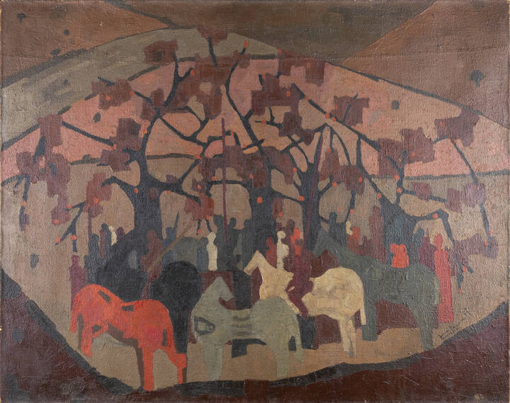 FRANCESCO CASORATI - 'Composizione'