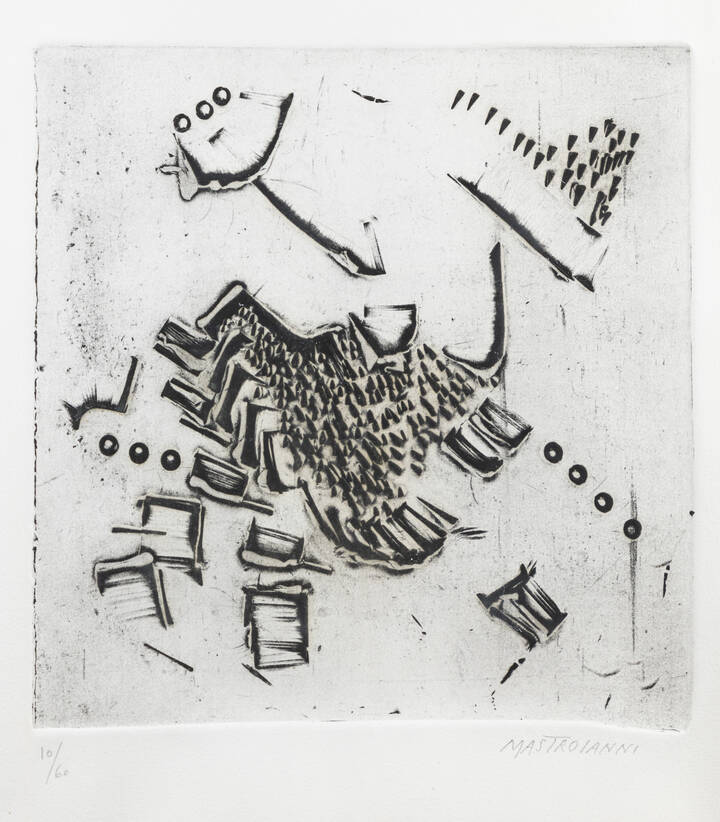 UMBERTO MASTROIANNI - 'Senza titolo'