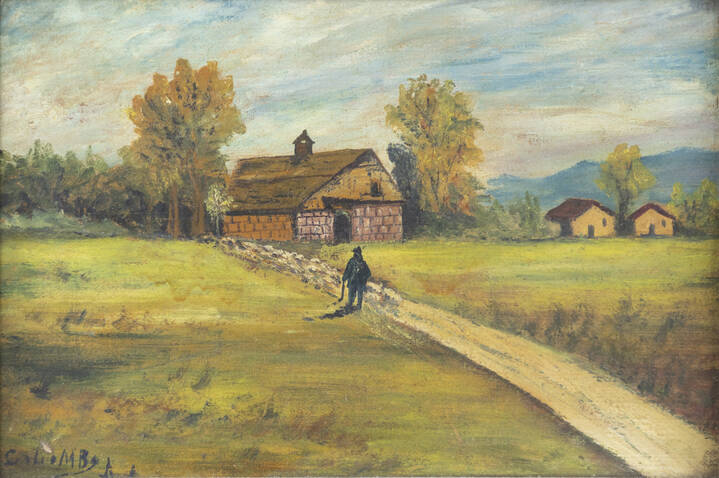 PITTORE NON IDENTIFICATO - 'Paesaggio'