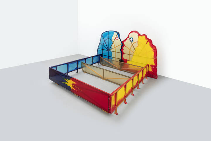 GAETANO PESCE - Letto mod. Nobody's Double Bed