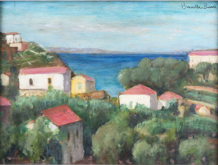 BRUNELLA BIANCO - 'Cavo (Isola d'Elba)' 1953