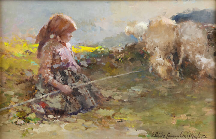 ELIDE MIGLIORI CAMPLONE - 'L'ultima pastorella'