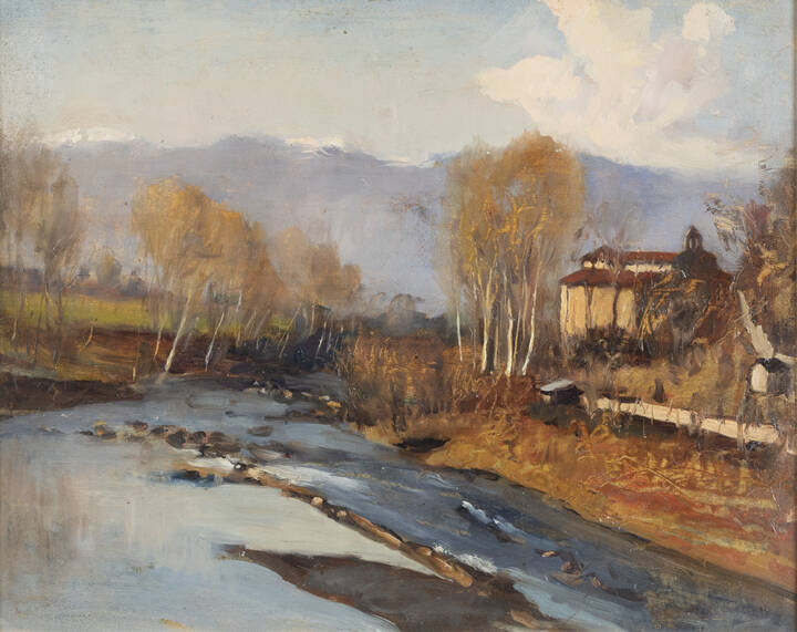 VITTORIO DANEO - 'Dintorni di Pianezza' 1933