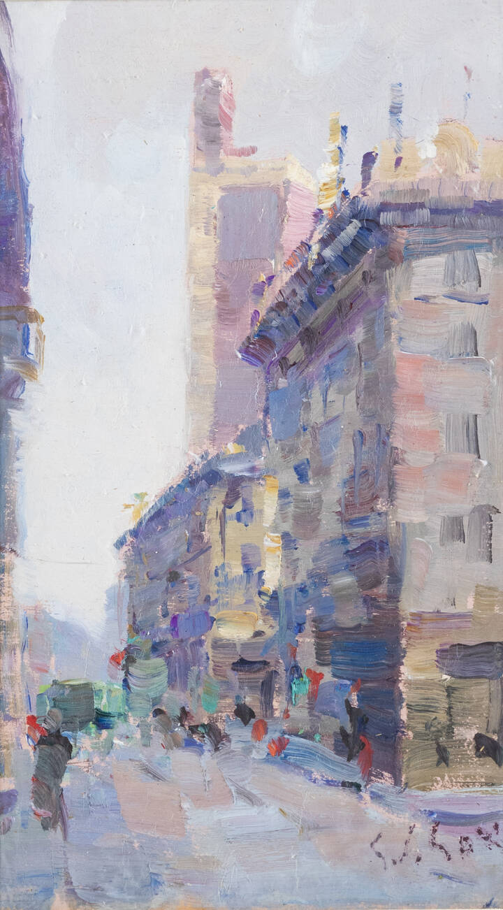 GINO PAOLO GORI - 'Via Pietro Micca - Torino'