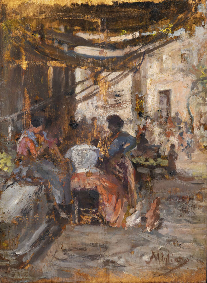 VINCENZO MIGLIARO - 'Mercato di Napoli'