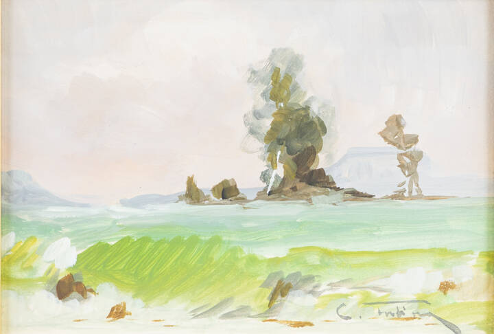 CESARE TUBINO - 'Paesaggio'