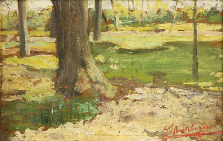 GIULIO CESARE VINZIO - 'A spasso nel parco'