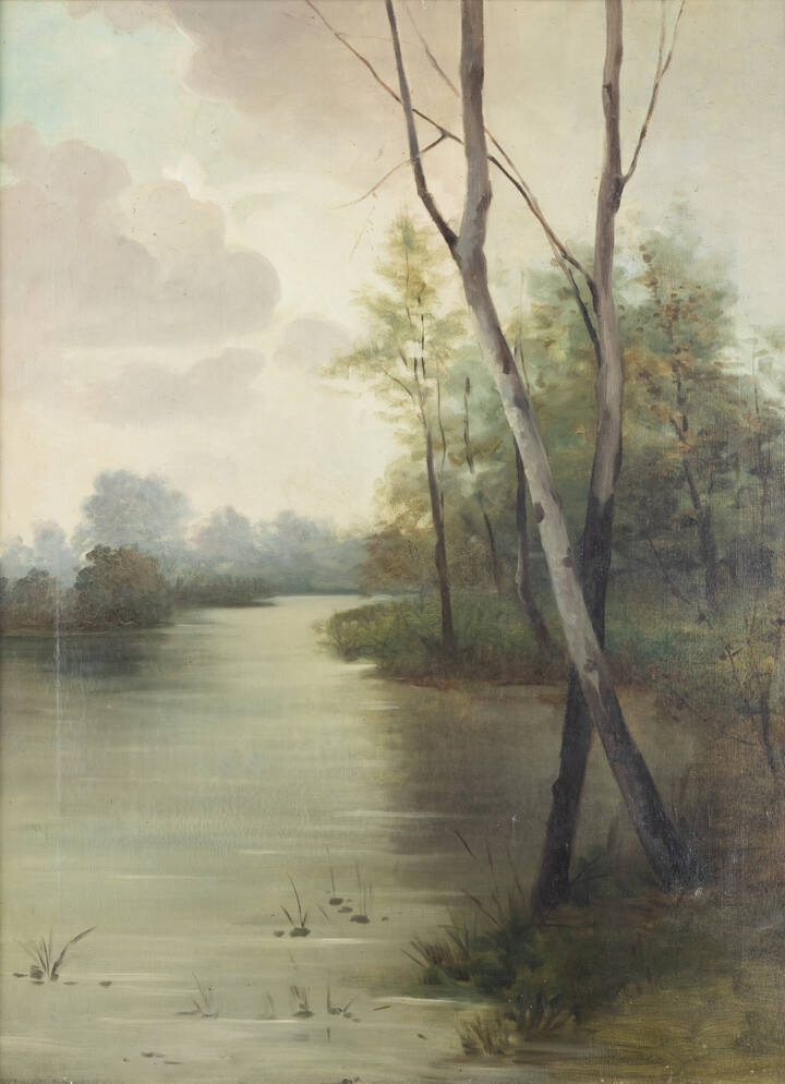 PITTORE ANONIMO - 'Paesaggio'